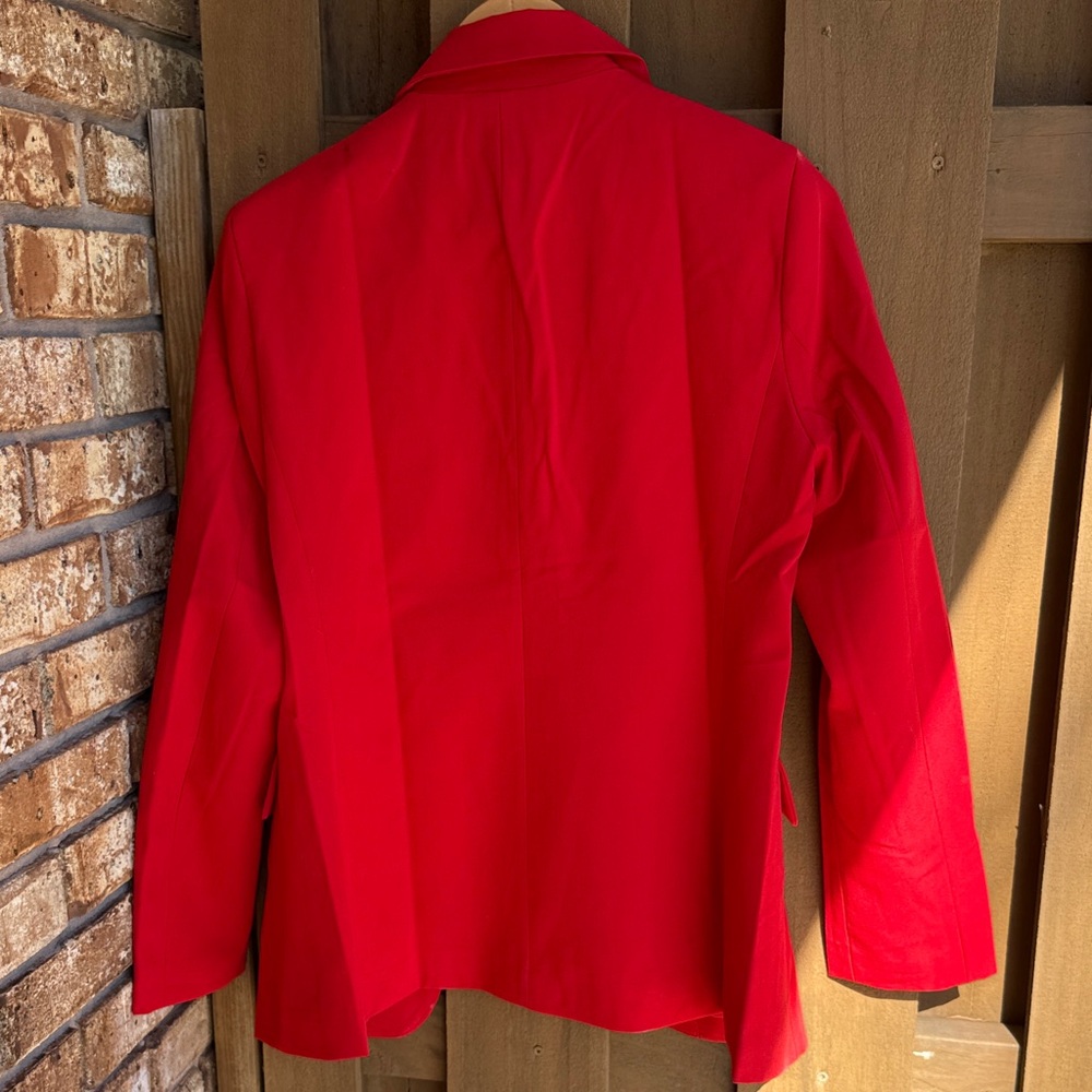 C. Wonder Classic Red Women's Blazer - Picture 6 of 6